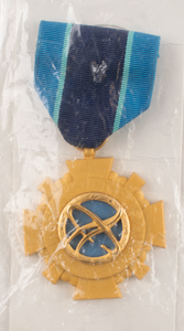 Lot #278 Al Worden's Unissued NASA Distinguished Service Medal - Image 2