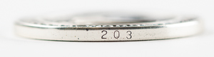 Lot #275 Al Worden's Apollo 15 Unflown Robbins Medallion - Image 4