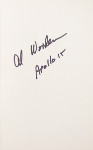 Lot #327 Al Worden's Signed Book - Image 2
