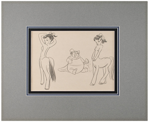 Lot #672 Frank Follmer production concept drawing from Fantasia - Image 3