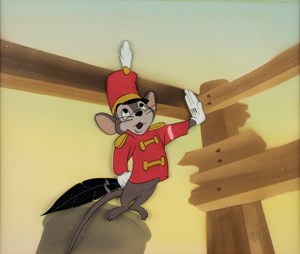Lot #688 Timothy Q. Mouse production cel from Dumbo