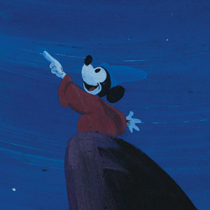 Lot #656 Mickey Mouse concept painting from Fantasia - Image 2