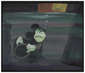 Lot #659 Mickey Mouse concept painting from Fantasia