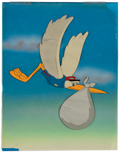 Lot #684 Stork production cel from Dumbo - Image 1