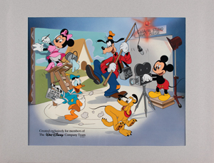 Lot #834  Mickey and Friends CalArts Serigraph Cel - Image 2