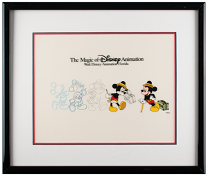 Lot #836 Mickey Mouse limited edition cel from the Magic of Disney series - Image 1