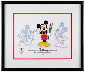 Lot #844 Mickey Mouse limited edition cel from the Magic of Disney series - Image 1
