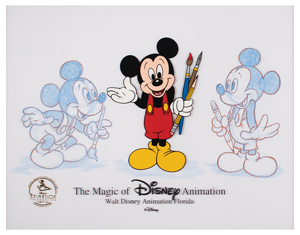Lot #844 Mickey Mouse limited edition cel from the Magic of Disney series - Image 2