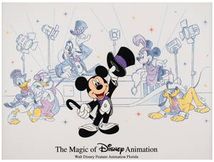 Lot #849 Mickey Mouse limited edition cel from the Magic of Disney series - Image 2