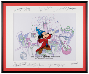 Lot #847 Mickey Mouse limited edition cel from the