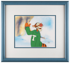 Lot #830 Tigger production cel from The New Adventures of Winnie the Pooh - Image 1
