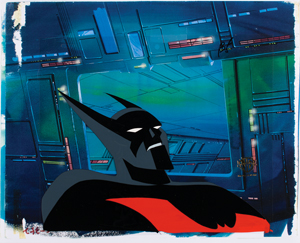 Lot #875 Batman production cel from Batman Beyond - Image 1