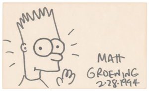 Lot #888 Matt Groening - Image 1