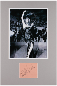 Lot #516 Rita Hayworth