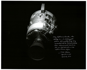 Lot #295 Fred Haise - Image 1