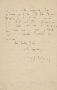 Lot #4009 Max Planck (July 20, 1906) - Image 4