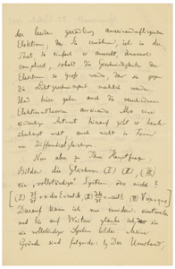 Lot #4010 Max Planck (October 22, 1906) - Image 2