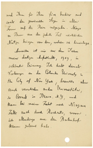 Lot #4017 Max Planck (April 17, 1920) - Image 3