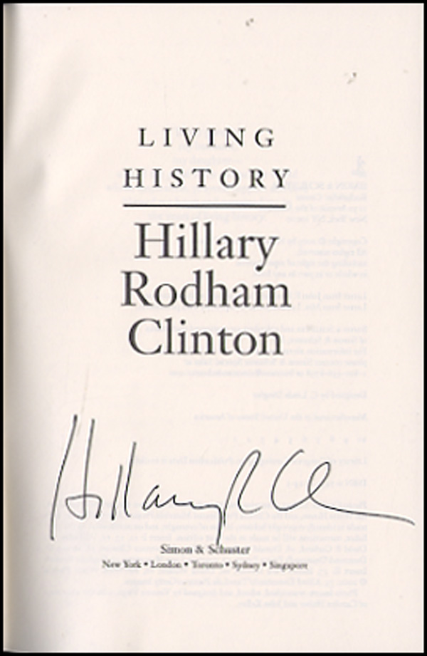 Lot #17 Hillary Clinton