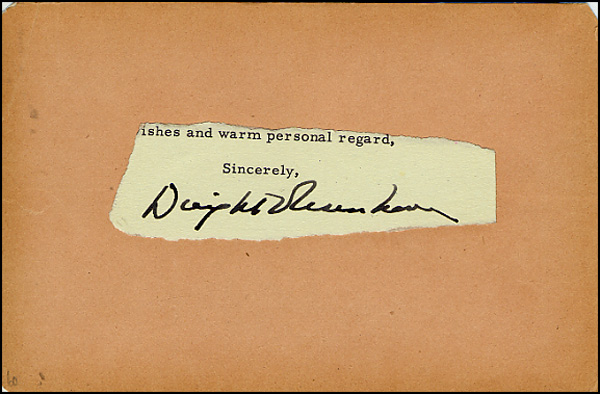 Lot #19 Dwight D. Eisenhower