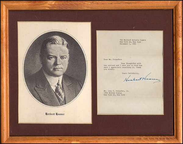 Lot #31 Herbert Hoover