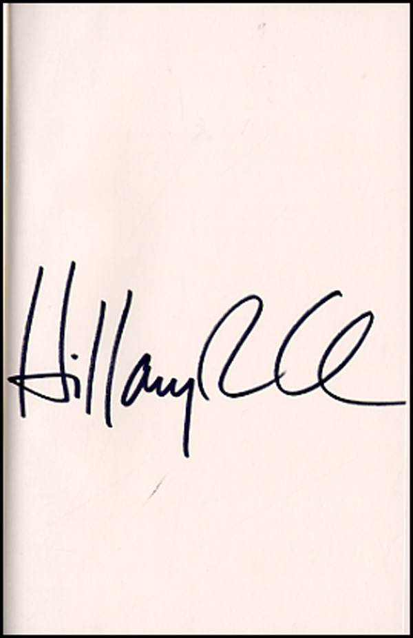 Lot #26 Hillary Clinton