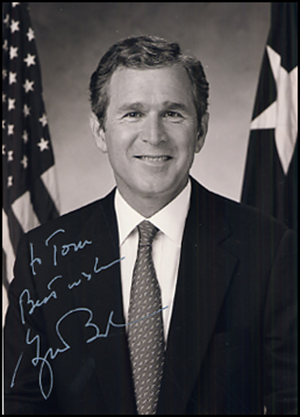 Lot #10 George W. Bush