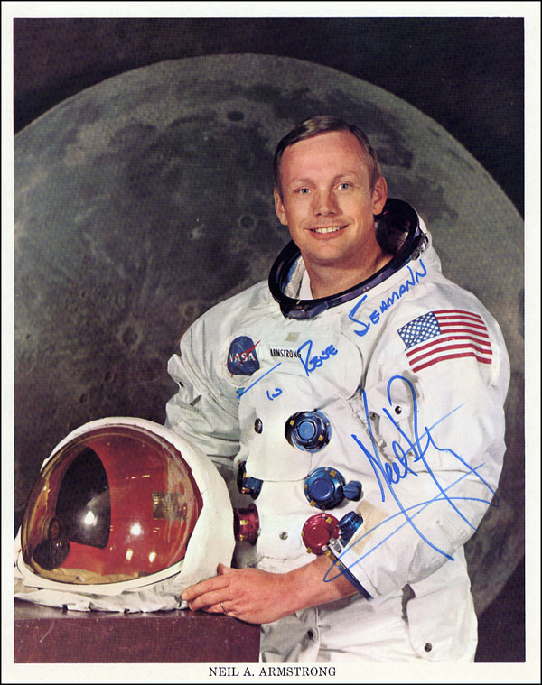 Lot #607 Neil Armstrong