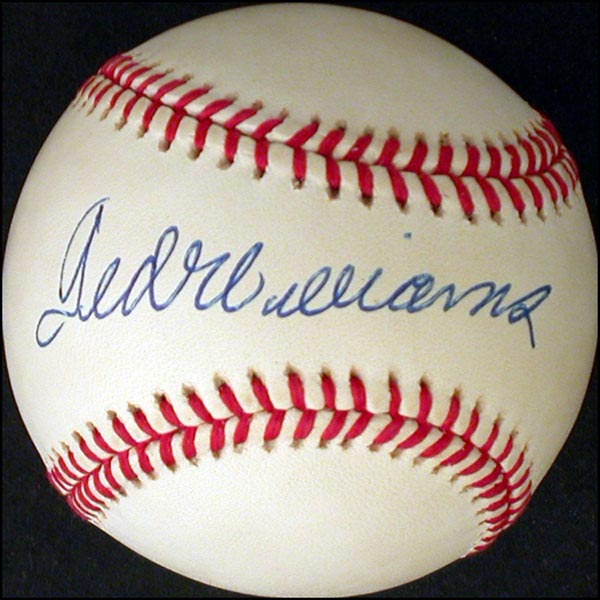 Lot #2602 Ted Williams
