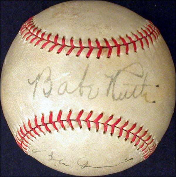 Lot #2561 Babe Ruth