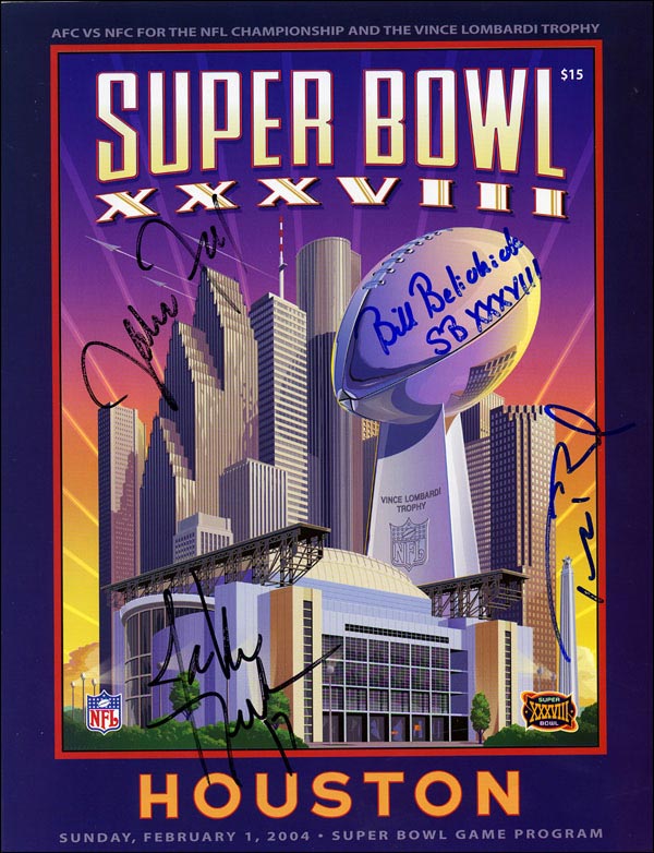 Lot #2582 Super Bowl XXXVIII