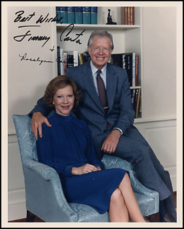 Lot #16 Jimmy and Rosalyn Carter