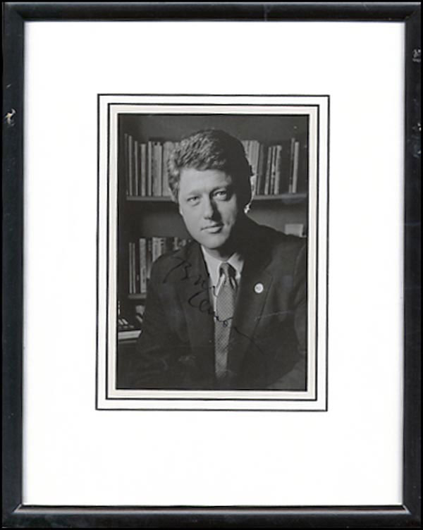 Lot #30 Bill Clinton