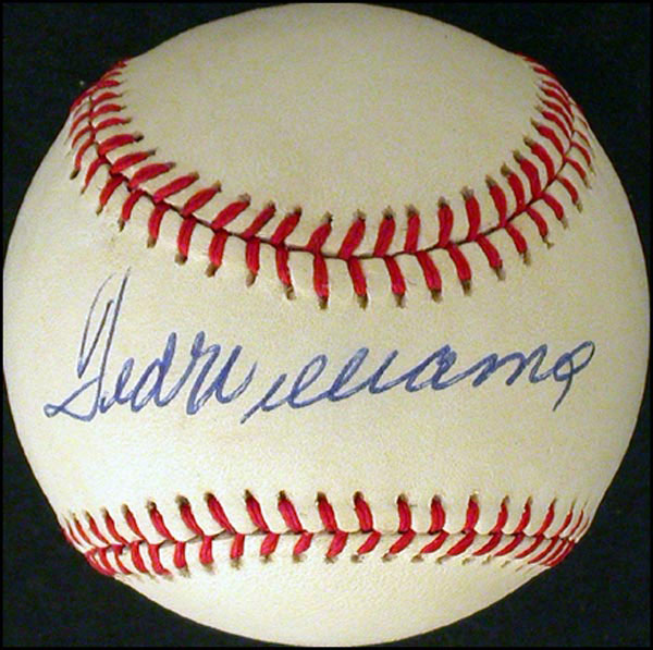 Lot #2673 Ted Williams