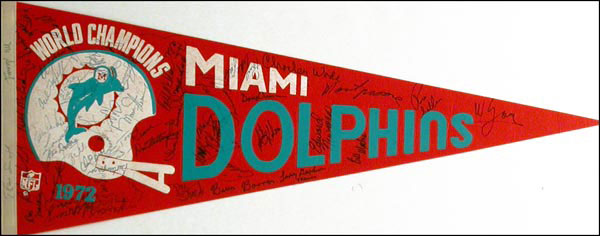 Lot #2594 Miami Dolphins