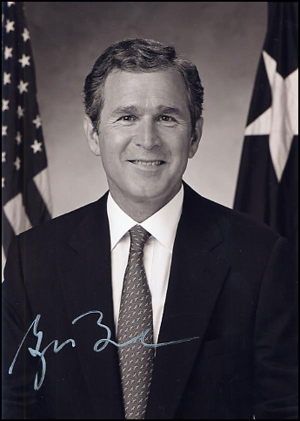 Lot #3 George W. Bush