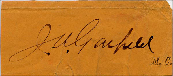 Lot #40 James Garfield