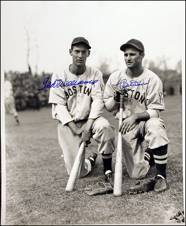 Lot #2978 Ted Williams and Bob Doerr