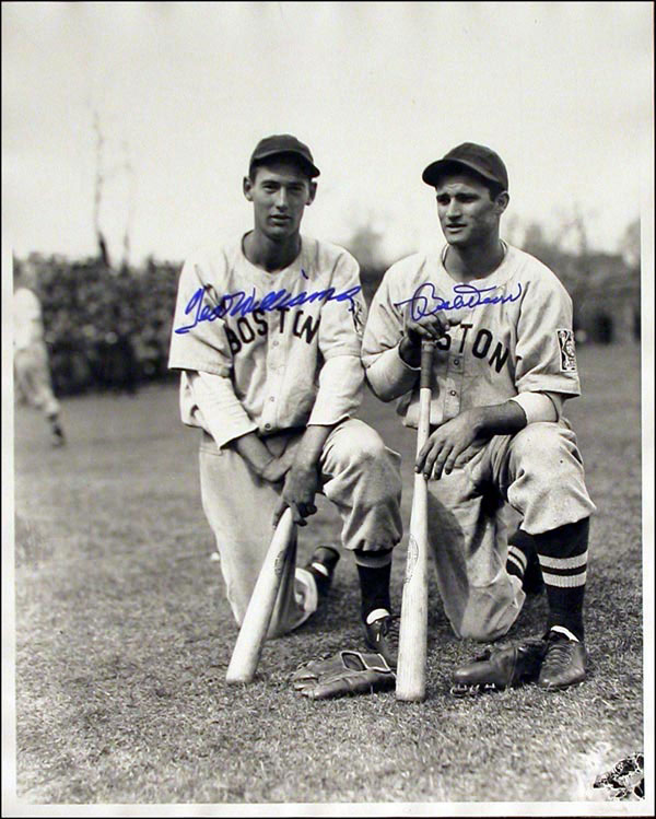 Lot #2672 Ted Williams and Bob Doerr