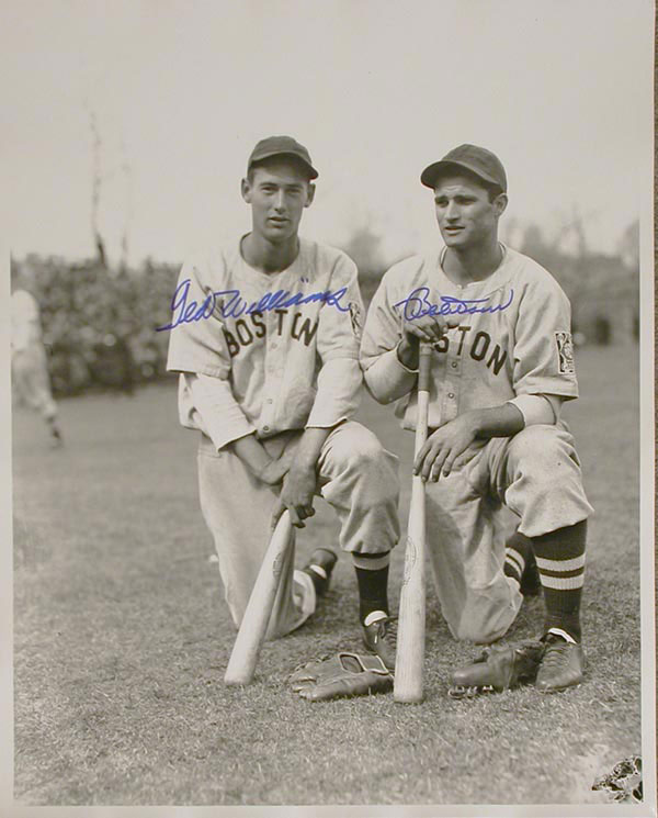 Lot #2688 Ted Williams and Bob Doerr