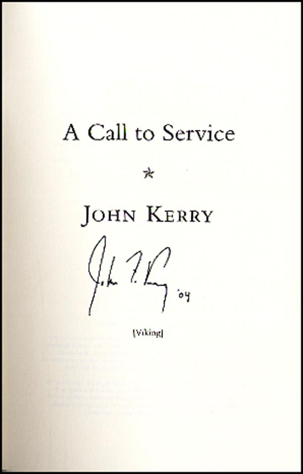 Lot #207 John Kerry