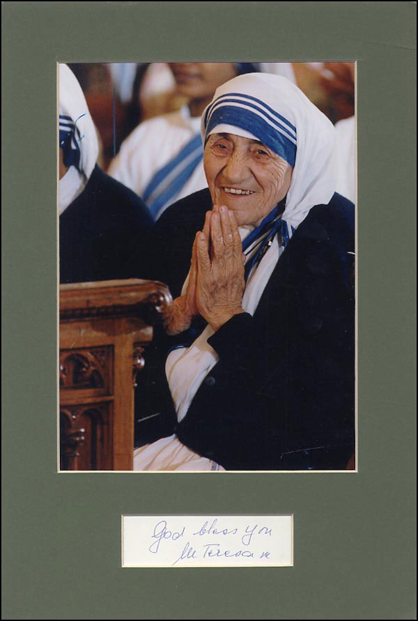 Lot #228 Mother Teresa