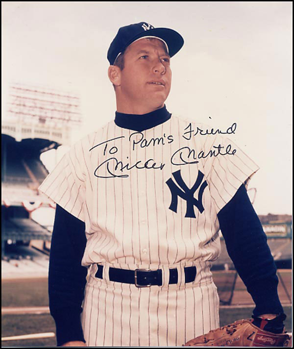 Lot #2582 Mickey Mantle