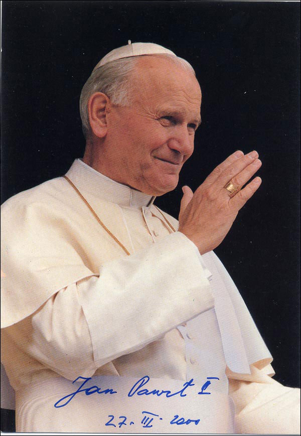 Lot #202 John Paul II