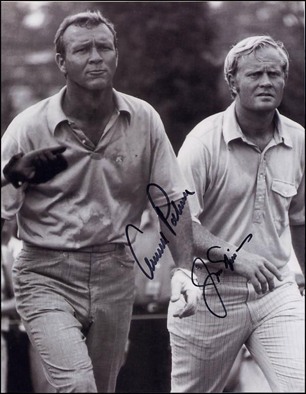 Lot #2611 Arnold Palmer and Jack Nicklaus