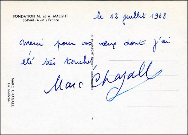 Lot #527 Marc Chagall