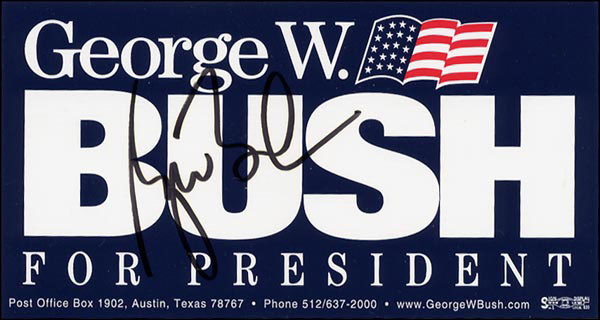 Lot #13 George W. Bush