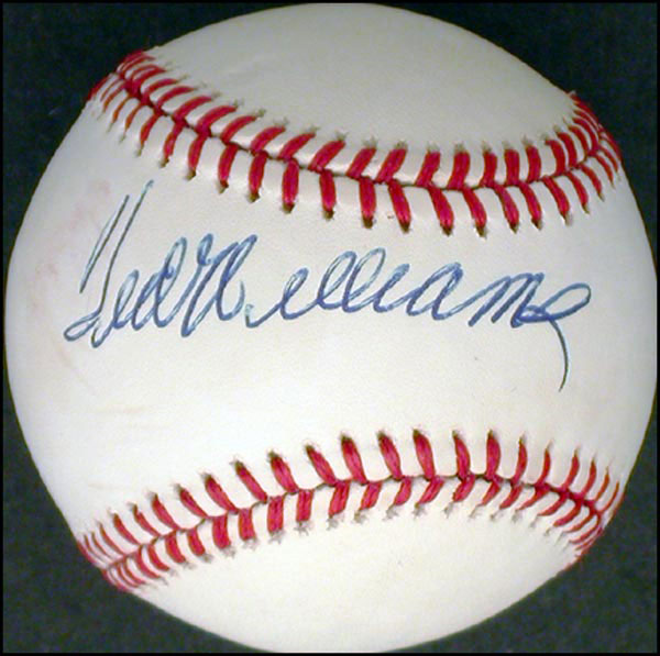 Lot #2860 Ted Williams