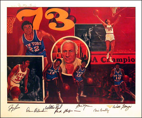 Lot #2604 NY Knicks