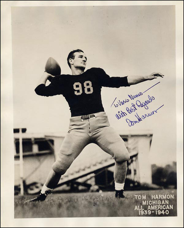 Lot #2512 Tom Harmon